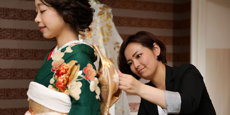 ヘアメイクの写真